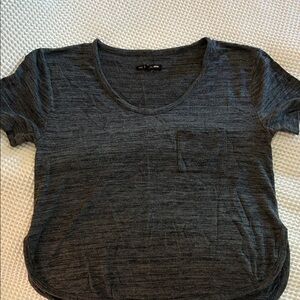 Rag & Bone Charcoal Short Sleeve Tee